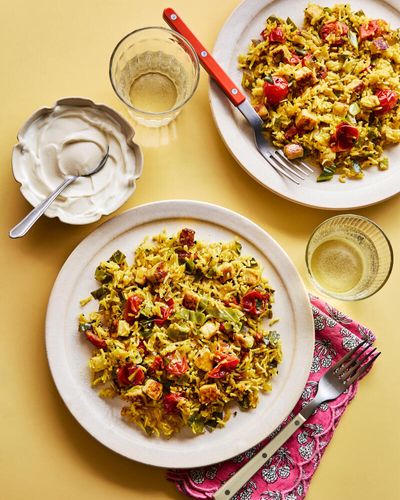 Rukmini Iyer’s quick and easy recipe for one-pot nigella-spiced paneer fried rice