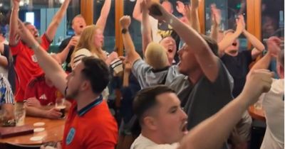 England fans claim to take over Boston and 'kick Tartan Army out'
