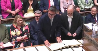 Andy Burnham calls MP a 'naughty boy' after Commons chamber heckling