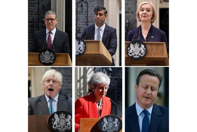 A look at the quick succession of British prime ministers in the past 10 years