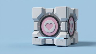 Steam Machine pre-order announcement could come today, and here's a Companion Cube case for it already