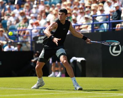 Jack Draper hails new coach Andy Murray after winning return at Eastbourne