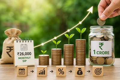 Can a 10% annual SIP step-up help turn Rs 26,000 monthly investment into Rs 1 crore?