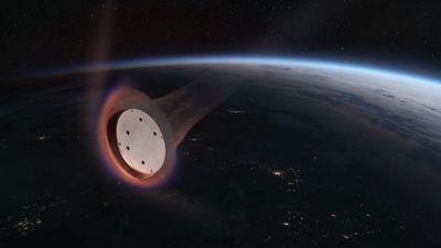 SpaceX launches its 1st 'Starfall' reentry capsule in early morning Falcon 9 liftoff