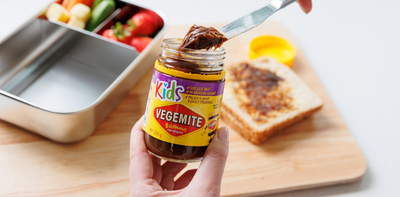 The new Vegemite Kids has 50% less salt. No, that’s not ‘un-Australian’