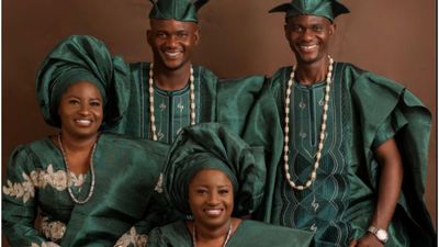 Twins Marry Twins: Heartwarming Nigerian Double Wedding Goes Viral and Melts the Internet