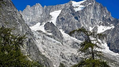 Alpine glacier melts faster as second heatwave hits France