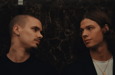 Romeo Beckham stars in 'sensual' French tennis gay romance as he makes acting debut