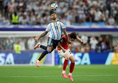 Cristian Romero injury update after Tottenham captain forced off during Argentina win