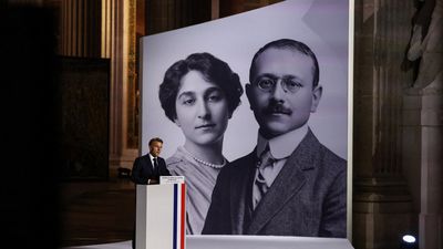 Resistance fighter and historian Marc Bloch enters Paris's Pantheon