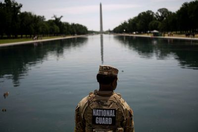Six arrested for Reflecting Pool vandalism as White House hits out at ‘deranged individuals’