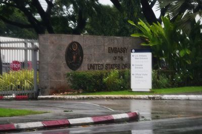 Thai woman faces a Myanmar court in an immigration trial tied to US diplomat’s killing