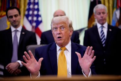 Trump was boasting of his ability to buy ‘good maple trees’ in early days of Iran war, book claims