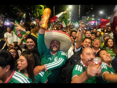 Priced out of World Cup games, Mexican fans take celebrations into their own hands