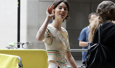 Gracie Abrams Just Made Stripes the Coolest Streetwear Trend in Celebrity Style Right Now