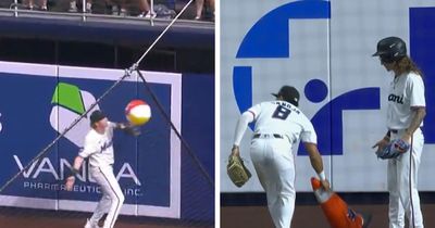 Commentators left in hysterics after Tartan Army celebrations take over baseball game