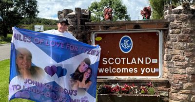 Scot running length of UK for charity preparing for 'emotional' milestone