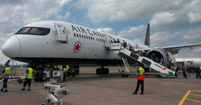 Passengers stranded at Scottish airport as 'generator explodes covering plane in oil'