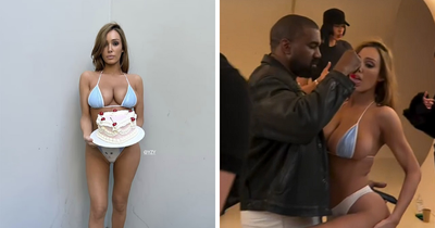 Bianca Censori Takes Up Baking In Raunchy Photo Shoot With Kanye After Controversial Milk-Drinking Music Video