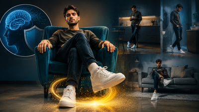 Psychology says people who always wear shoes wherever they go may not be obsessed with fashion but driven by an unexpected need for control and comfort