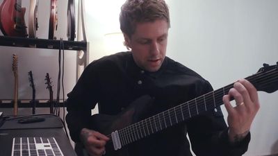“My suggestion is to pick really hard and dig in”: Mike Stringer gives us an “unapologetically heavy” lesson in how to combine power chords with hammer-ons and pull-offs