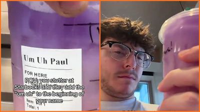 Man stutters while placing order at Starbucks. When he gets his order, it doesn’t just say his name: ‘This is bullying’