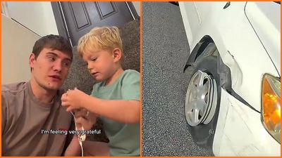 California father dozes off with two children in the backseat and crashes into another car. Admits he now knows ‘life is so fragile’