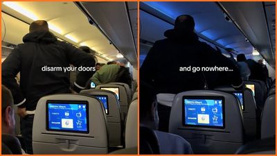 Flight attendant calls out passengers who stand up the moment a plane lands: ‘All right, hurry up, jump up, grab everything, and go nowhere’