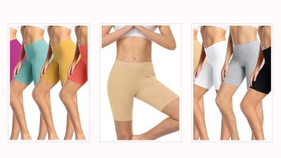 Don't let thigh rub ruin your summer outfits - these affordable cotton anti-chafing shorts are ideal under dresses and skirts in the heatwave