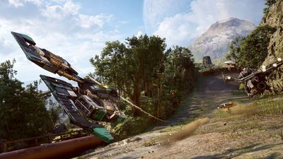 Star Wars: Galactic Racer creative director says the game has 'unbelievable' mechanical depth and features 'trillions' of vehicle part combinations — 'I would argue there may not be an arcade racer with that much depth in it ever made'