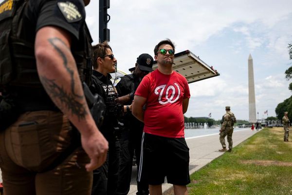 Man arrested near Trump’s reflecting pool plans to fight obscenity charge