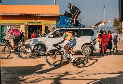 Gravel Earth Series: Kenyan riders sweep men's podium while Swedish national champion Nathalie Eklund earns women's title at Migration Gravel Race