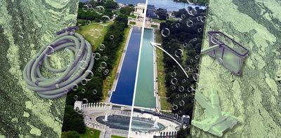 The Lincoln Memorial Reflecting Pool is treated with ‘nanobubbles’. What are they and how do they work?