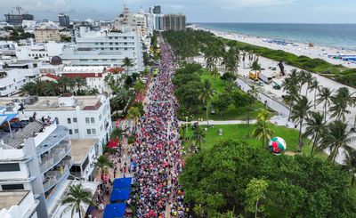 Scotsmaxxing hits Ocean Drive as Tartan Army’s World Cup party goes on