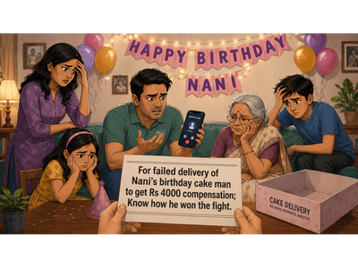 Birthday cake never arrived despite extra delivery fee; consumer commission orders Rs 4,000 compensation