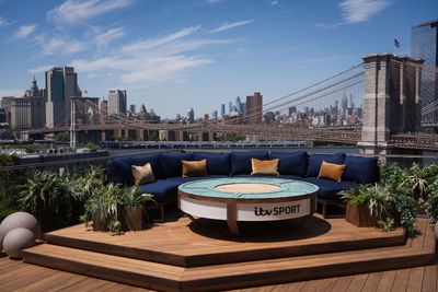 I went to behind the scenes at exclusive ITV Sport World Cup studio on Brooklyn rooftop - here's how they did it