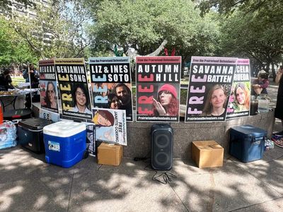 8 convicted in Texas immigration center shooting and protest are sentenced to decades in prison