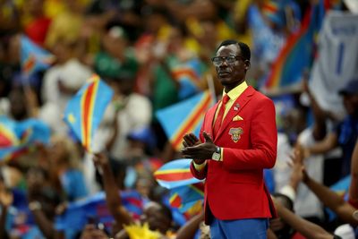 DR Congo fan ‘Lumumba Vea’ becomes World Cup star in the stands