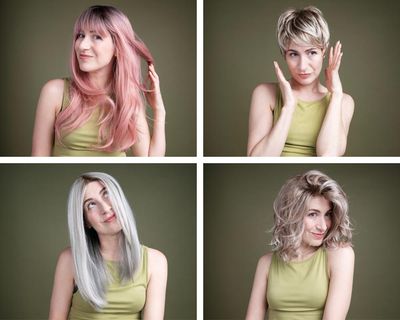 From blond to pink to curly to cropped – my wild week of wearing a new wig every day