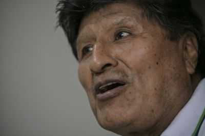 Bolivia's government is 'stoking a civil war,' ex-president Evo Morales tells AFP