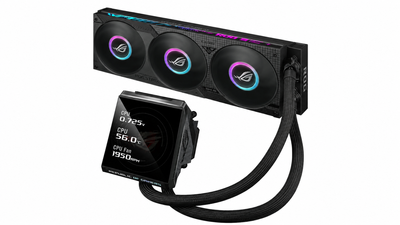 AIO coolers are now so powerful that they need a built-in tiny PC for color monitors bigger than the iPhone SE
