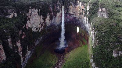 Tallest waterfall in the world: The 979-metre wonder hidden above the rainforest