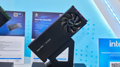 This Intel 'server' on a PCIe card has up to 38 Xeon cores, 64GB RAM, two SSDs — and yes, it can even charge your smartphone