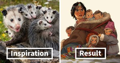 22 Fascinating Illustrations By Connie Kang That Turn Animals And Places Into Playful Human Characters