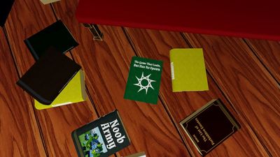 All 3-Volume Books in Clean the Library – Roblox