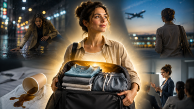 Psychology says people who always carry a fresh pair of clothes may be creating an invisible safety net for their brains