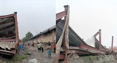 Warehouse Roof Collapse in Kolkata’s Taratala Traps Over 20; Rescue Operation Underway