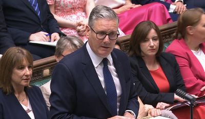 Burnham looms large at PMQs: Badenoch mocks Starmer for Labour axing him for 'pair of eyelashes and a T-shirt'