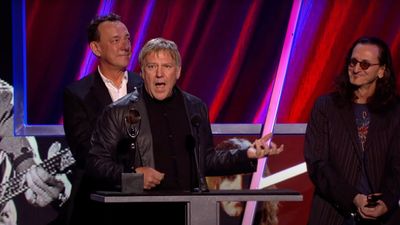 Remembering that time Rush's Alex Lifeson trolled the Rock And Roll Hall Of Fame with the most ridiculous awards speech ever