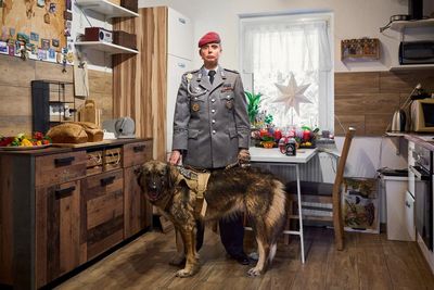 German war hero Annika at her farm for struggling veterans: Jan Kraus’s best photograph